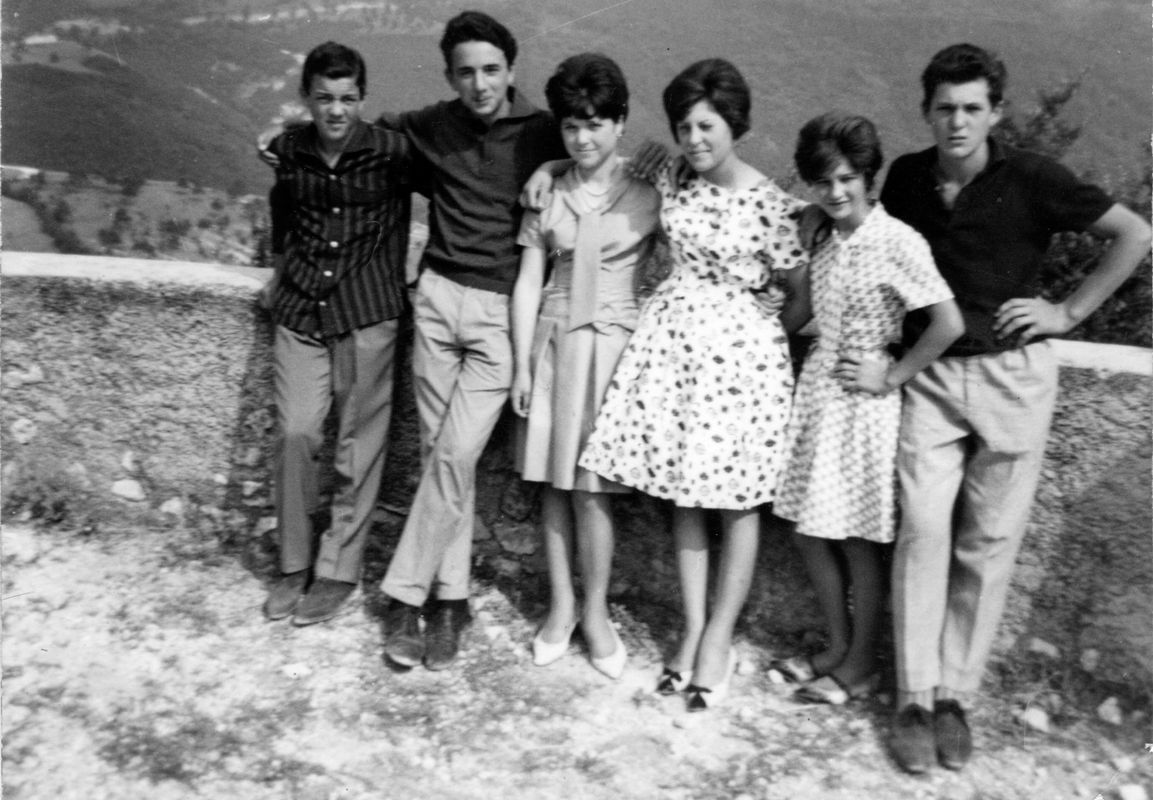 1962 Braga di Caprino Veronese - Paolo Valentino Luisa Graziella Lina e Ginetto